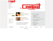 Tablet Screenshot of comind.ro